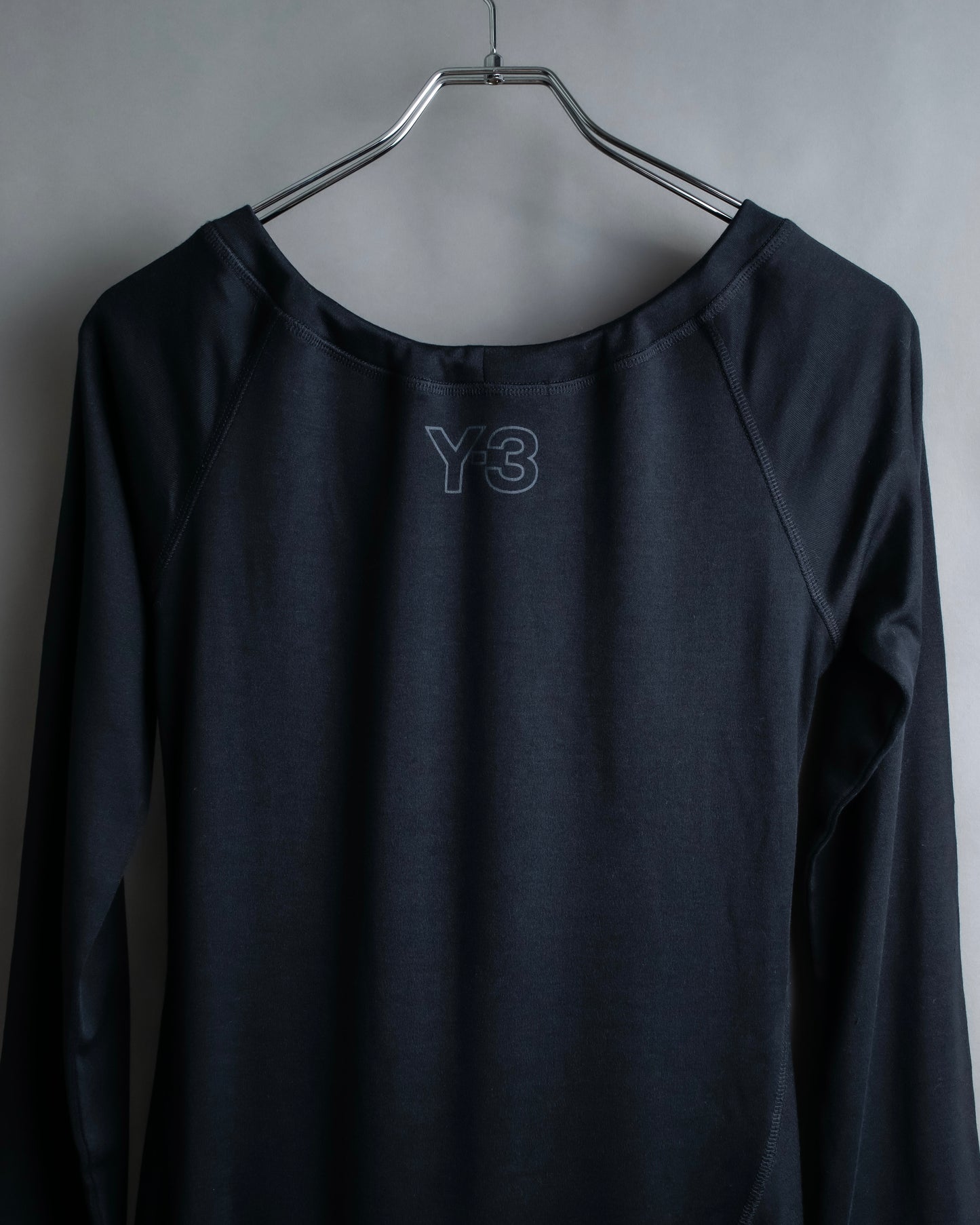 "Y-3" Drawstring switching design pullover