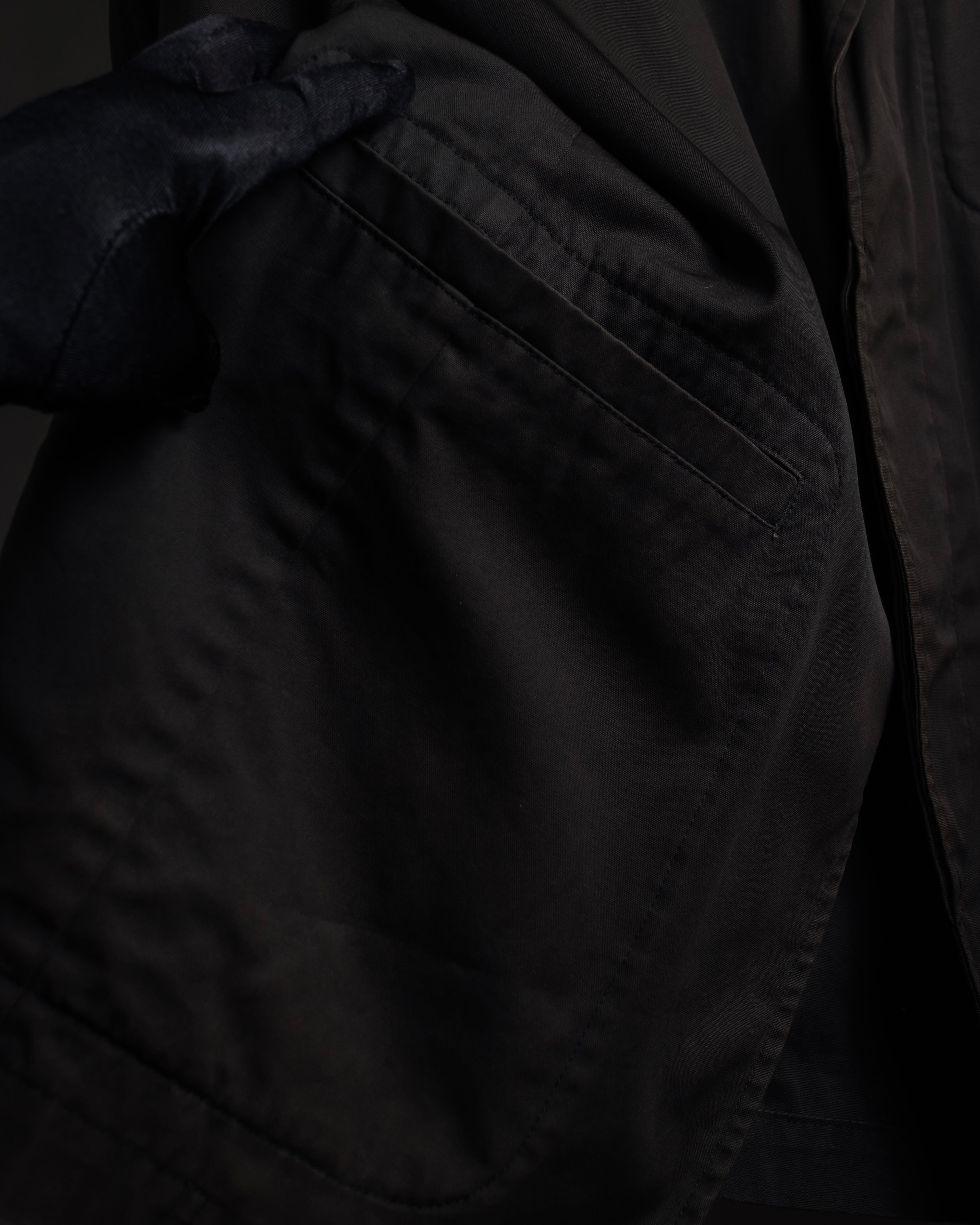 "BURBERRY" Cotton faded tailored jacket