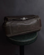 "CELINE" Softly structured leather city bag