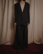 "Maison Martin Margiela" 2008AW garment-dyed tailored jacket