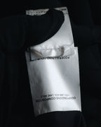 "Yves Saint Laurent" 2008AW Minimal sculpted wool jacket