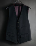 "GUCCI" 00’s wool tailored vest