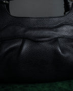 "Salvatore Ferragamo" Gancini motif gathered design leather bag