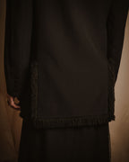 –SPECIAL– "Christian Dior"
98SS fringed peak lapel double breasted jacket