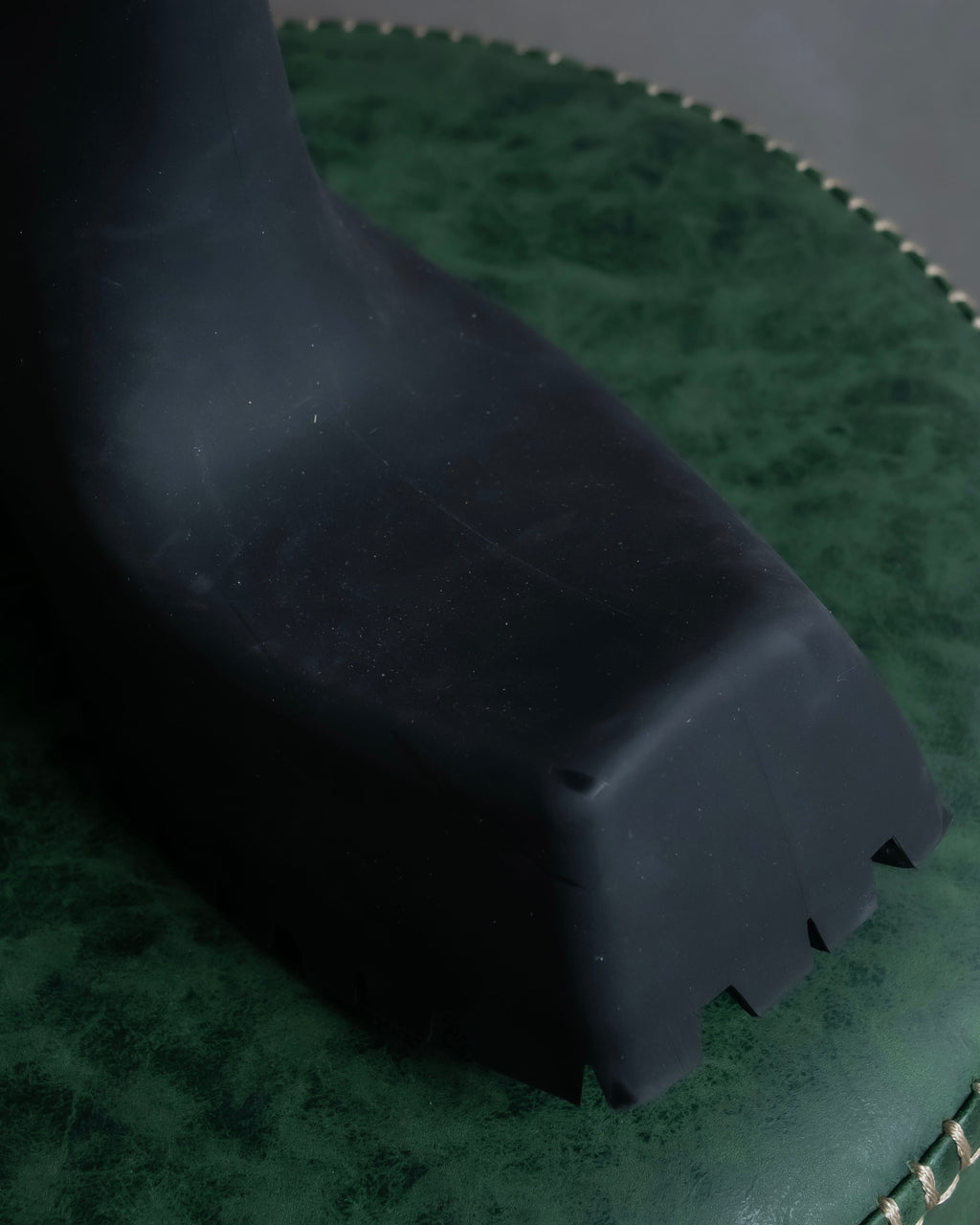 "BALENCIAGA" Rubber black trooper boots