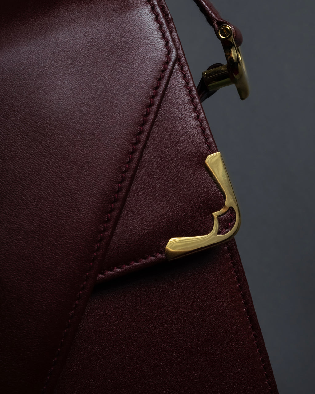 "Cartier" Les Must de Cartier geometric design shoulder bag