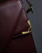 "Cartier" Les Must de Cartier geometric design shoulder bag