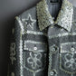 "YOSHIYUKI KONISHI" Countless button design stand collar blouson