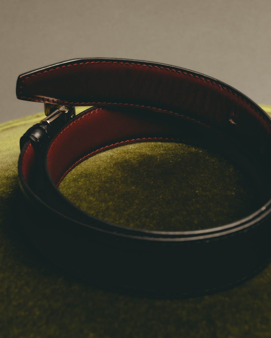 "GUCCI" Two tone reversible belt
