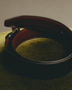 "GUCCI" Two tone reversible belt