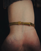 -SPECIAL- “Christian Bernard” 80’s-90’s Oval mesh bracelet watch