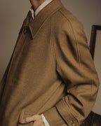 "Christian Dior" 80's-00's Classically tailored balmacaan coat