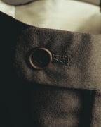 –SPECIAL– "Christian Dior" 80's-90's Classically tailored wool two-piece suit