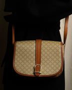 "CELINE Macadam pattern combination shoulder bag