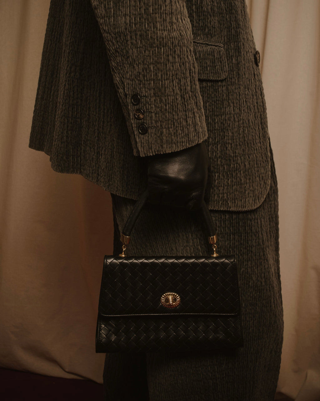 –SPECIAL– "ISSEY MIYAKE MEN" 98AW garment-pleated cotton tailoring set-up