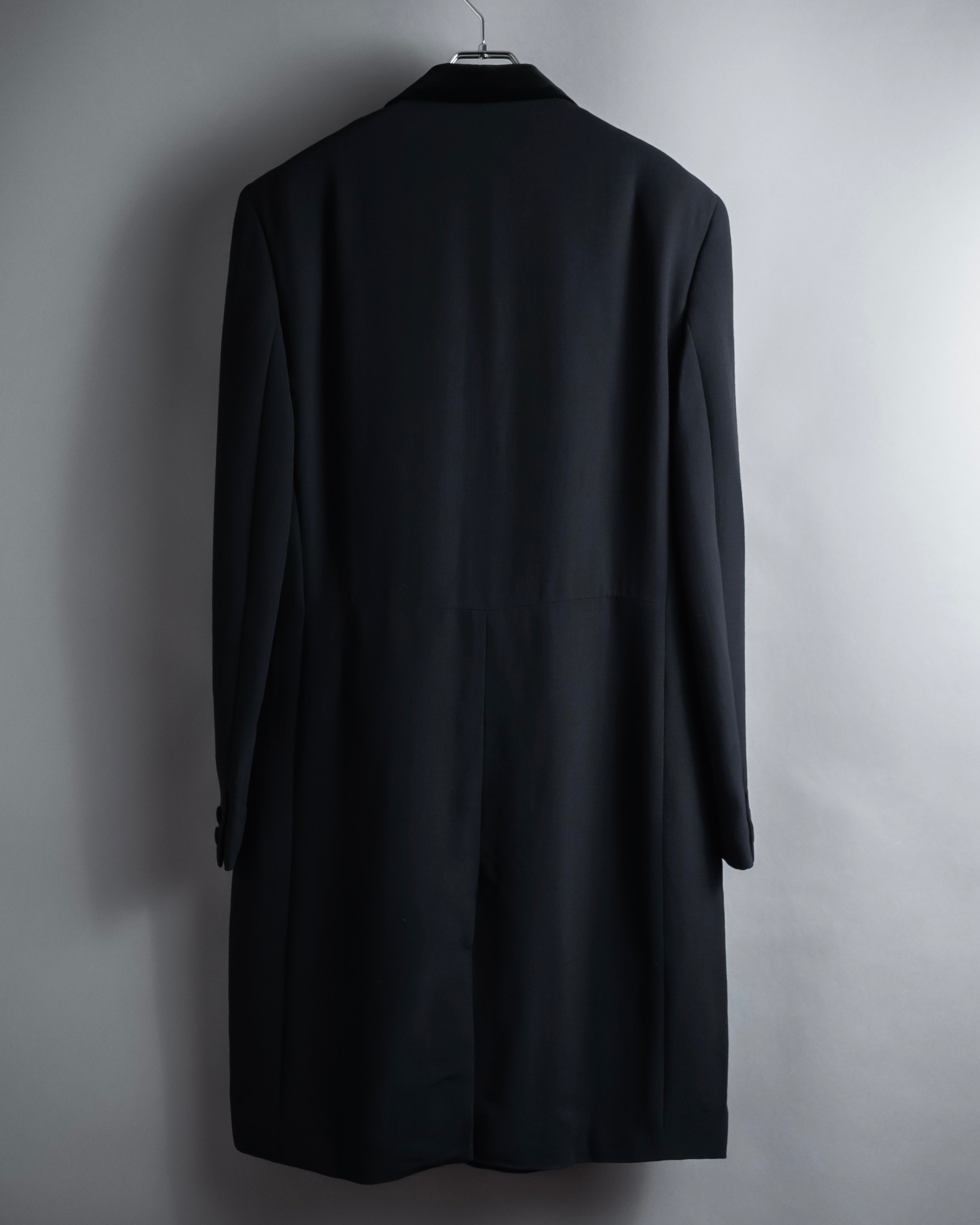 "Gianni Versace" 90’s couture wool-blend long coat