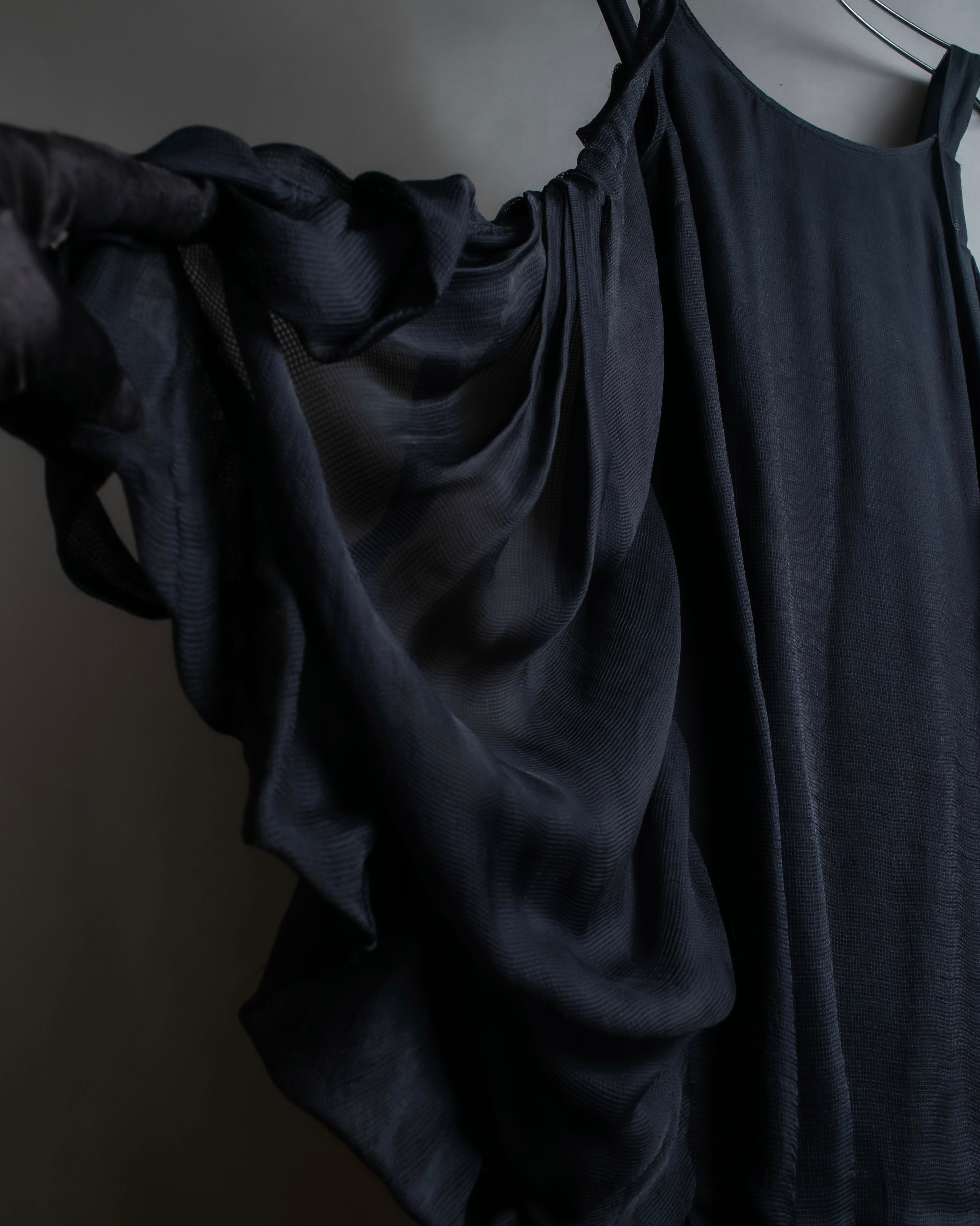 "FENDI" Gathered frill design sleeveless dress