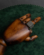 "MAISON MARGIELA" Square-shaped continuous design silver ring