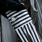 "GIVENCHY" Asymmetrical stripe pattern different thicknesses shirt