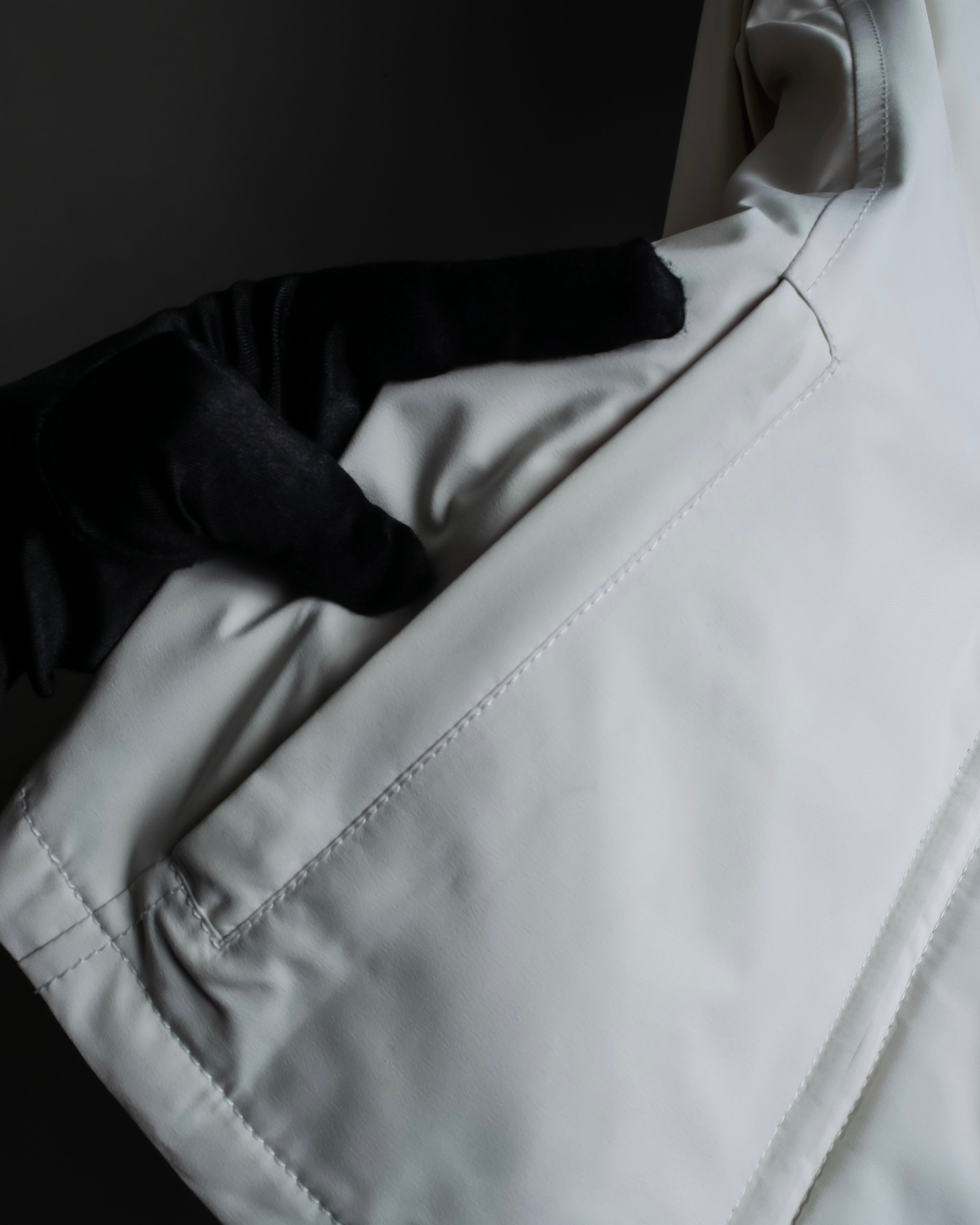 "PRADA SPORT" Double zipper hooded jacket