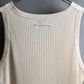 “Jean Paul Gautier” Double belted shoulder designed tank top