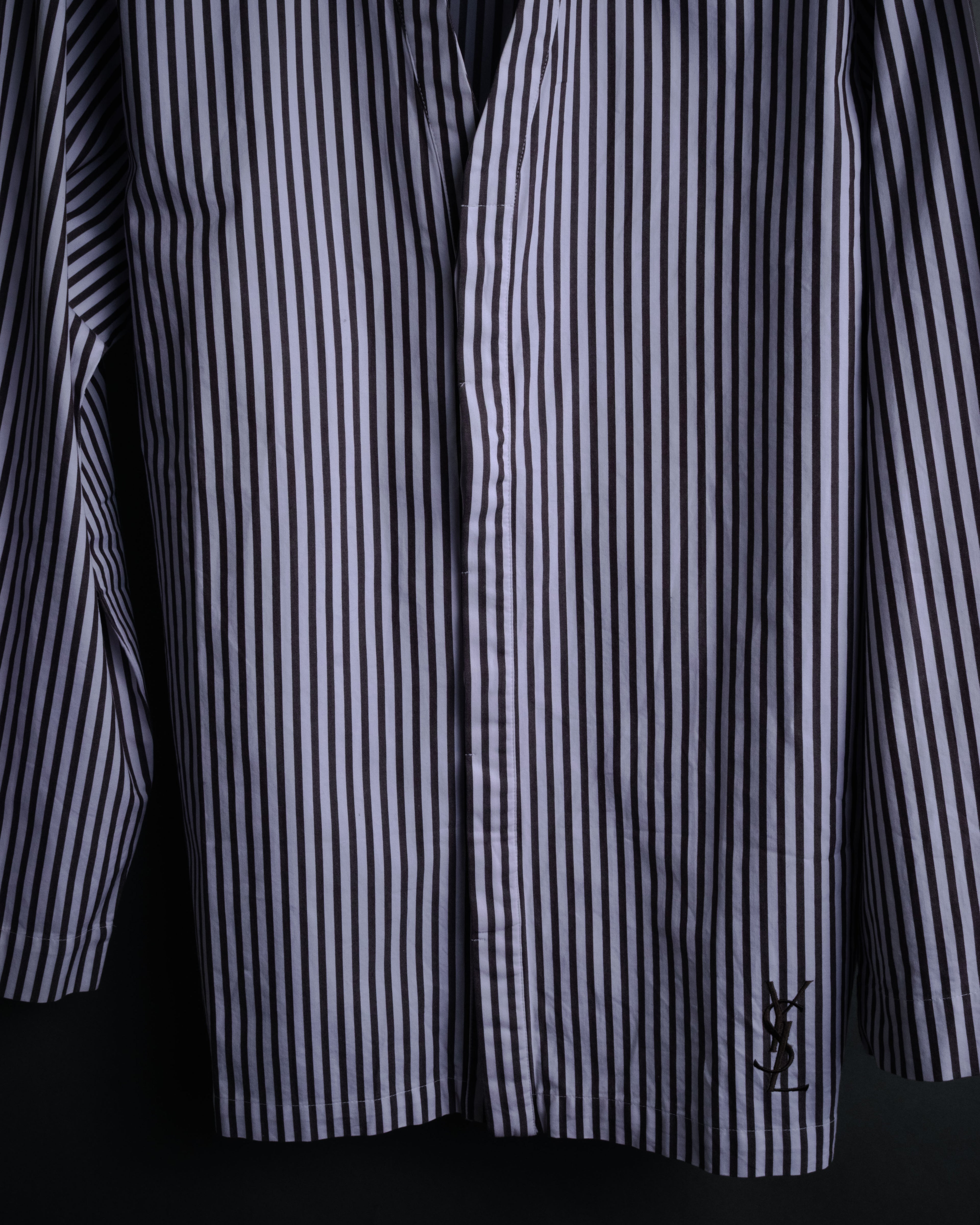 “Yves Saint Laurent” 2000’s Striped homewear set-up