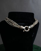 "Folli Follie" Symbolic charm design chain necklace