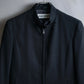 “ISSEY MIYAKE”  Chin belt designed stand collar jacket