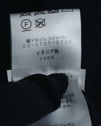 "Maison Margiela" Deconstructed arm-slit crewneck knit pullover