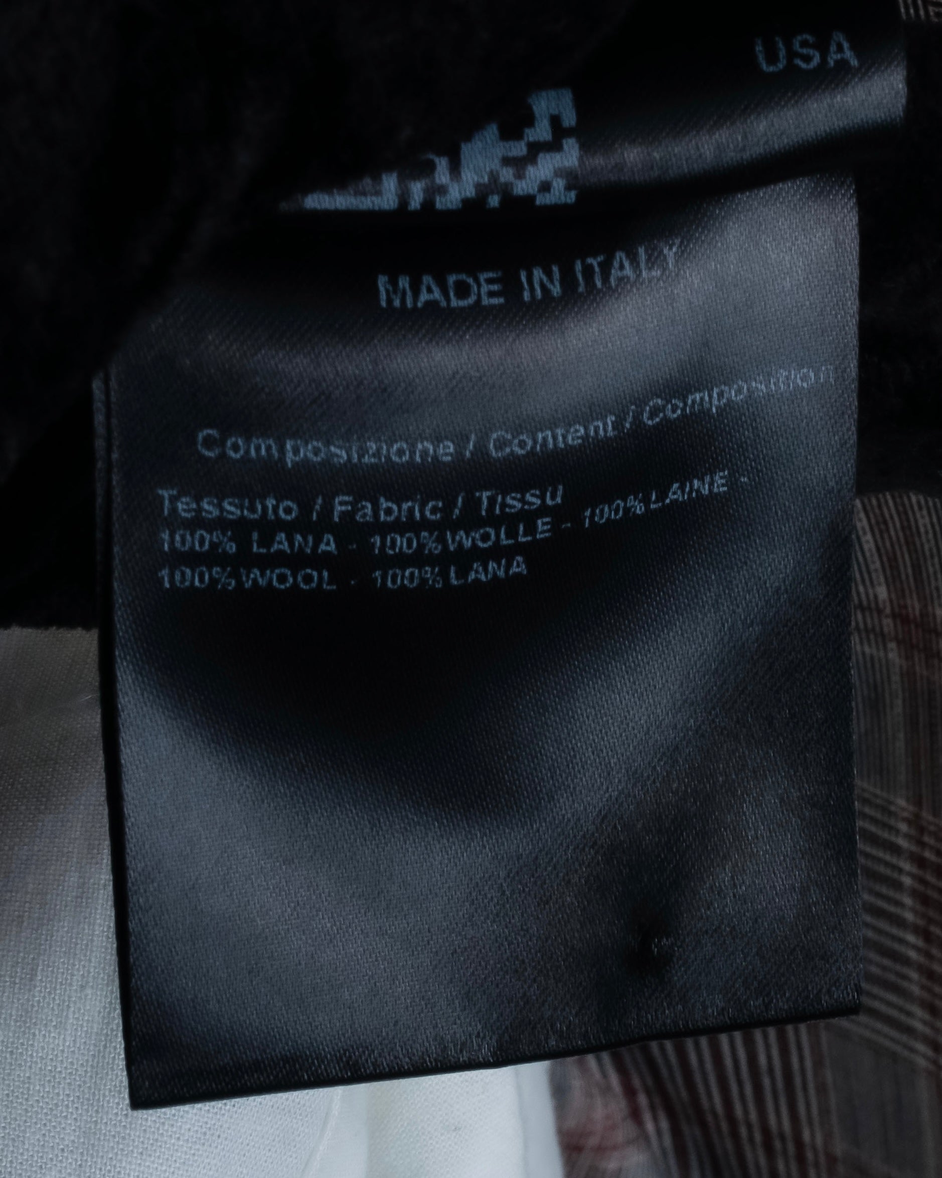 "Calvin Klein" Glen check oversized double breasted jacket