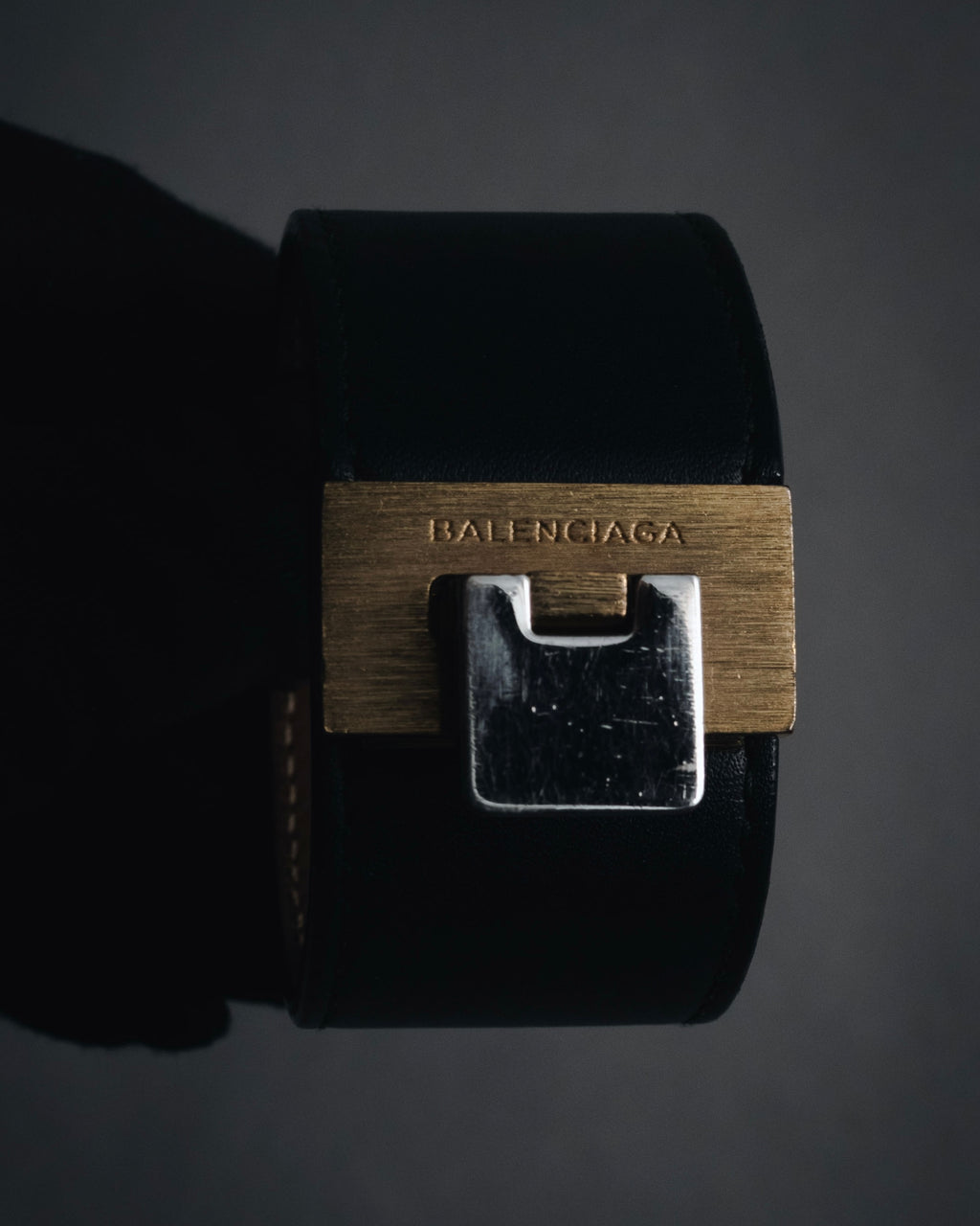 "BALENCIAGA" 2014-2016 Turn-lock leather bracelet