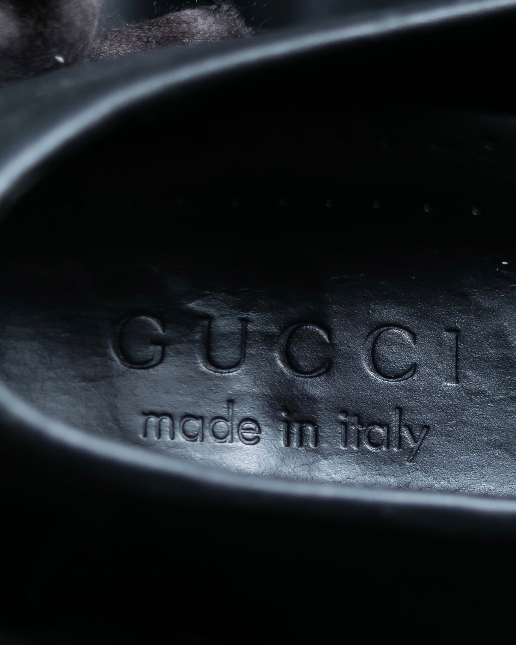 "GUCCI" Shelly line detail driving shoes