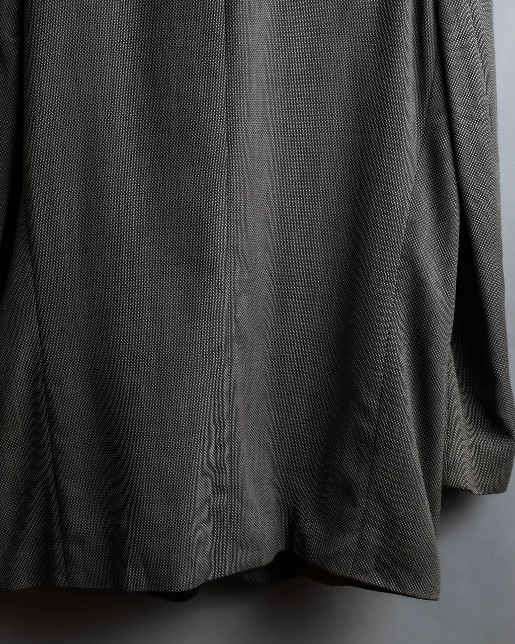 "HUGO BOSS" Woven pattern oversized 3 button tailored jacket