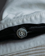 "LOUIS VUITTON" Ribbon frill design regular collar shirt