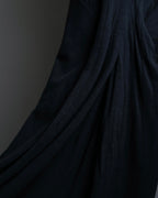 “JUNYA WATANABE” narrow waist  lame designed hem long dress