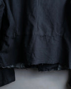 "COMME des GARCONS
COMME des GARCONS" 6 button detail raw edge jacket
