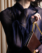 "Christian Dior" CD turn lock design chain shoulder bag