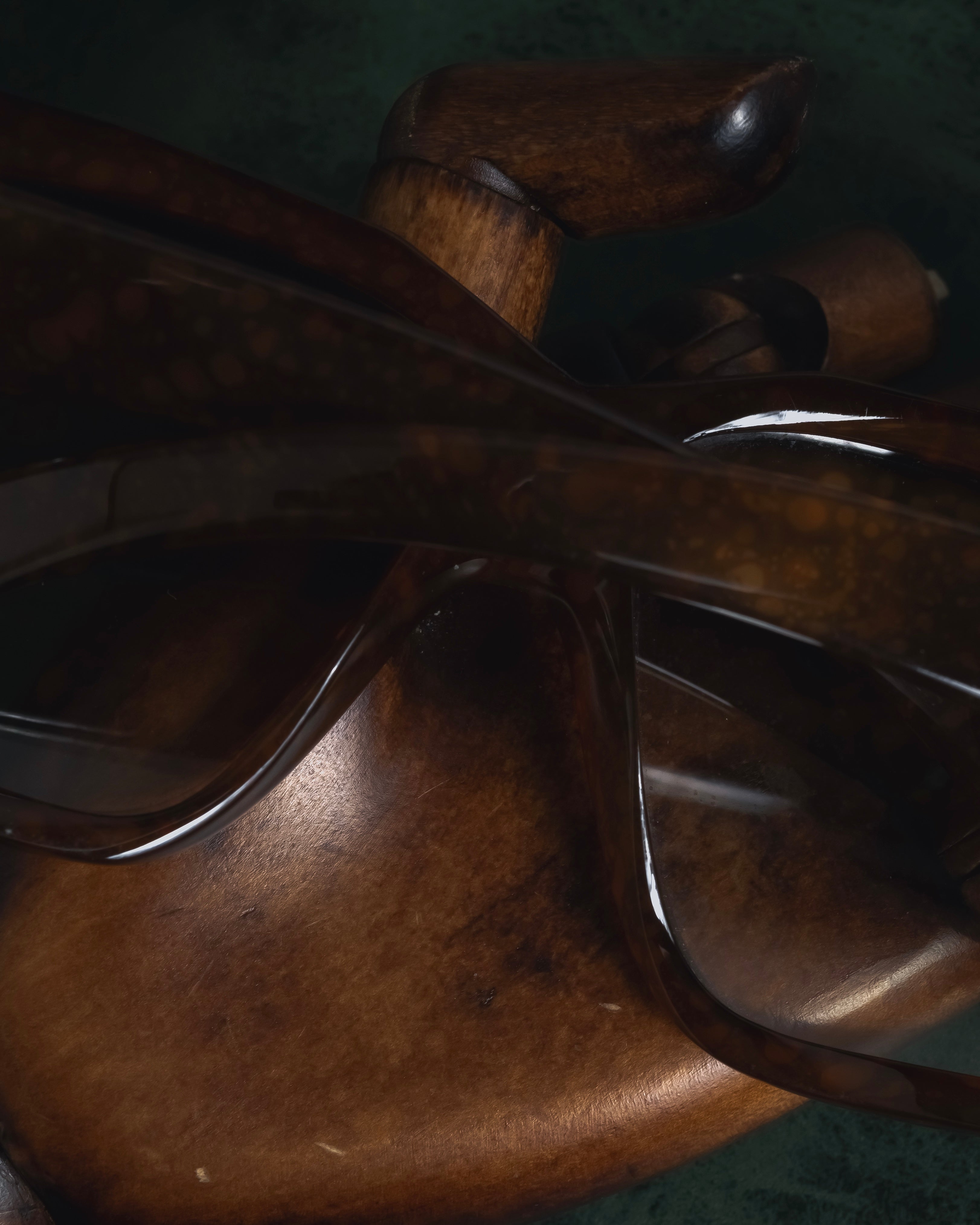 "Christian Dior" 80’s sculptural tortoiseshell optyl sunglasses