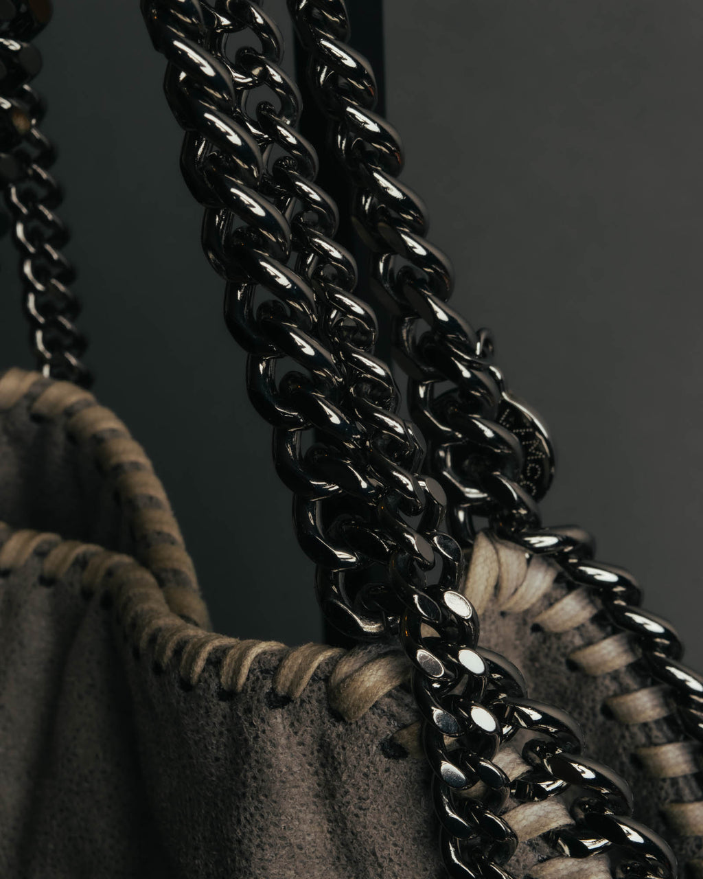 "Stella McCartney" Soft chain tote bag