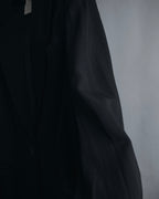 "ANN DEMEULEMEESTER" 90年代-00年代 流体人造丝原羊毛定制夹克