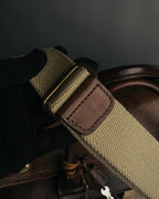 -SPECIAL- "Felisi" Argyle leather trim 2way boston bag