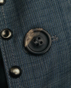 -SPECIAL- “Maison Martin Margiela” 07SS Studded wool leather tailored vest