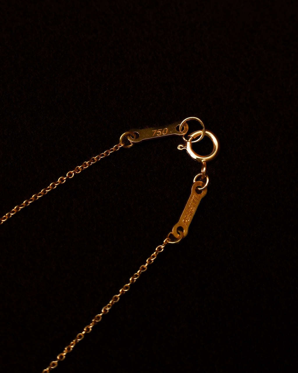 Tiffany&Co./ “Star of David” 18K Yellow Gold Necklace