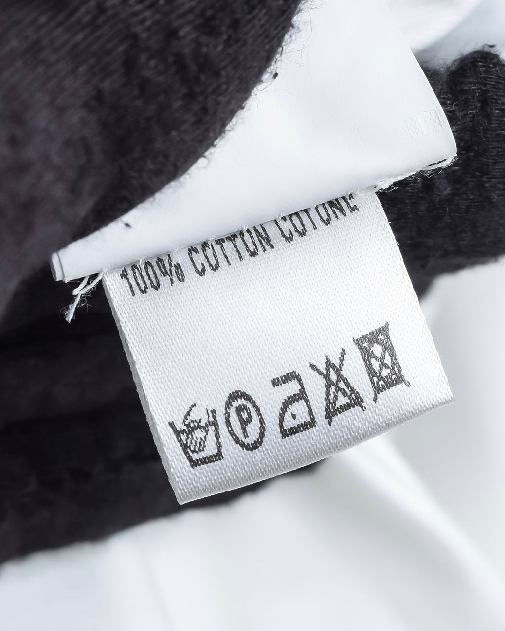 "GUCCI" Minimal collar detail white cotton shirt