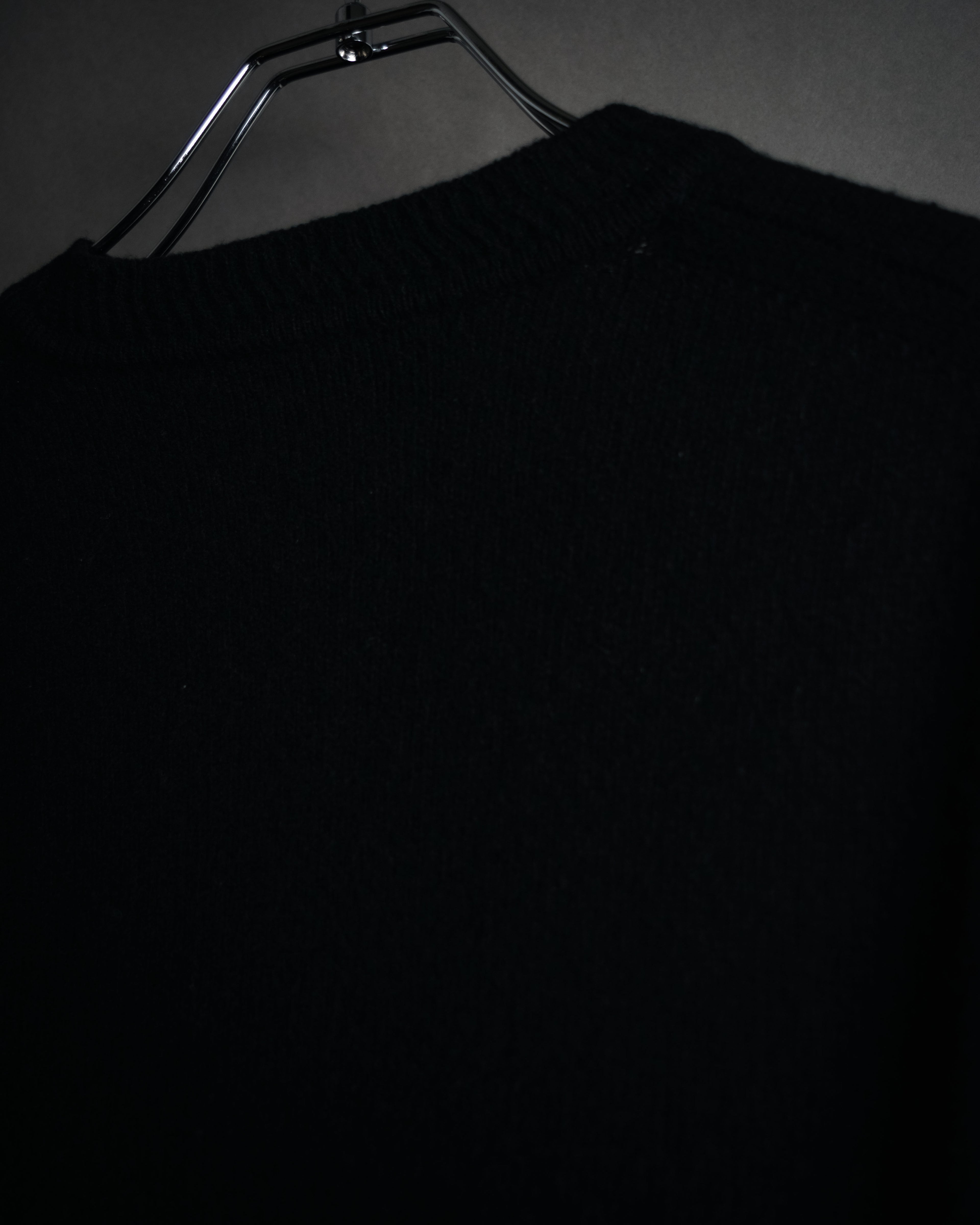 “Christian Dior MONSIEUR” 80’s-90’s Deep v-neck pure wool knit