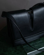 "JIL SANDER" Minimalist design leather shoulder bag