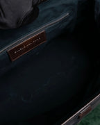 "BALENCIAGA" Circle lock design leather doctor bag