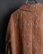 “MARNI 13SS” flower embossed attached design jacket