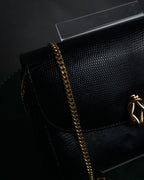 –SPECIAL– “GUCCI” 80’s crest chain shoulder bag