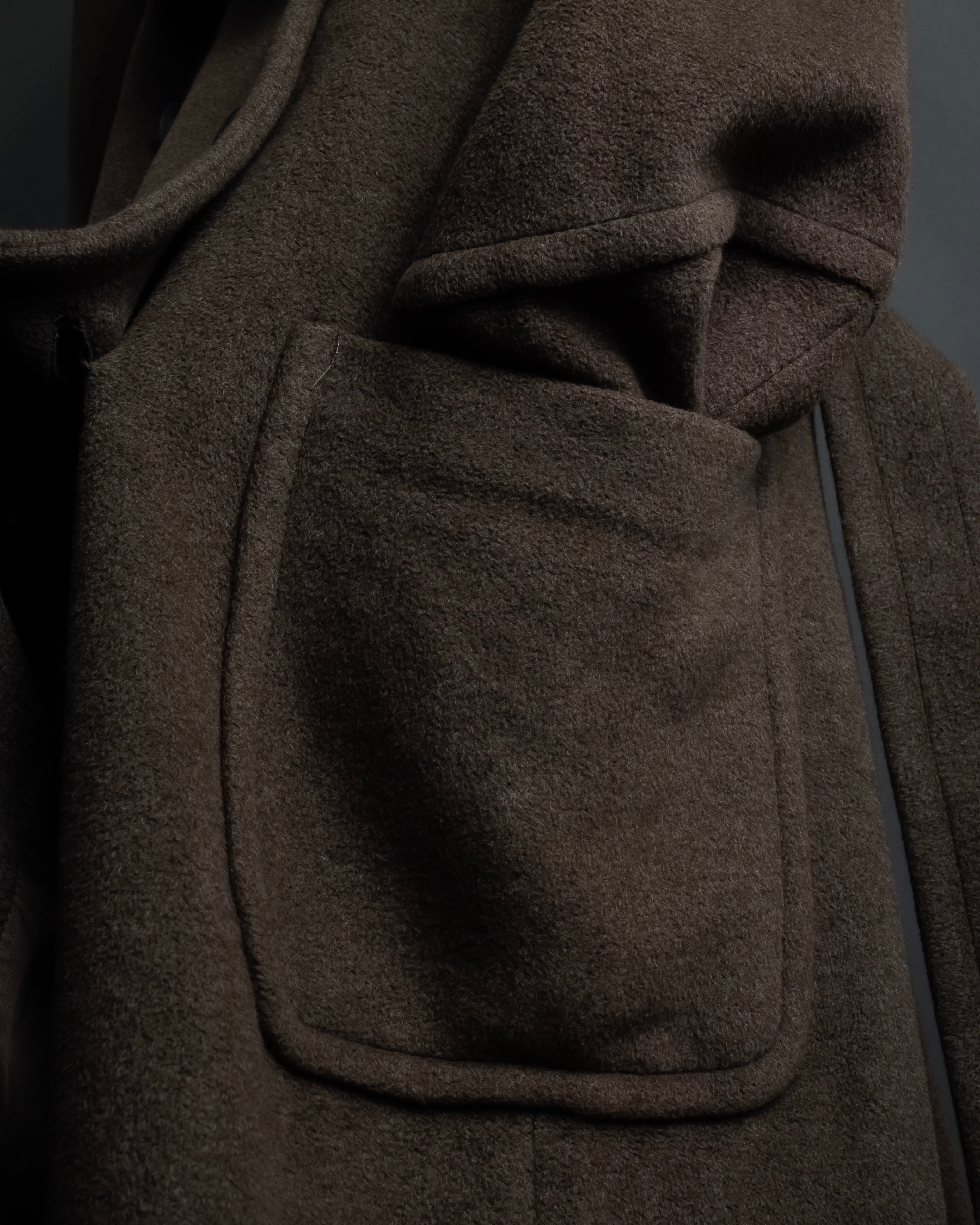 -SPECIAL- “GUCCI × ZAMASPORT” 1989–1994 Double Breasted Long Coat